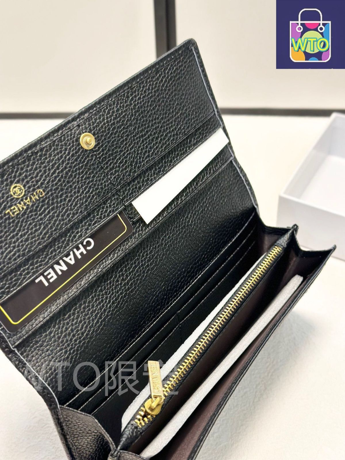 CHANEL ブラック カード入れ レザー シャネル　二つ折り 楽天市場】CHANEL シャネル 二つ折り財布 AP3388 B10583 B15532