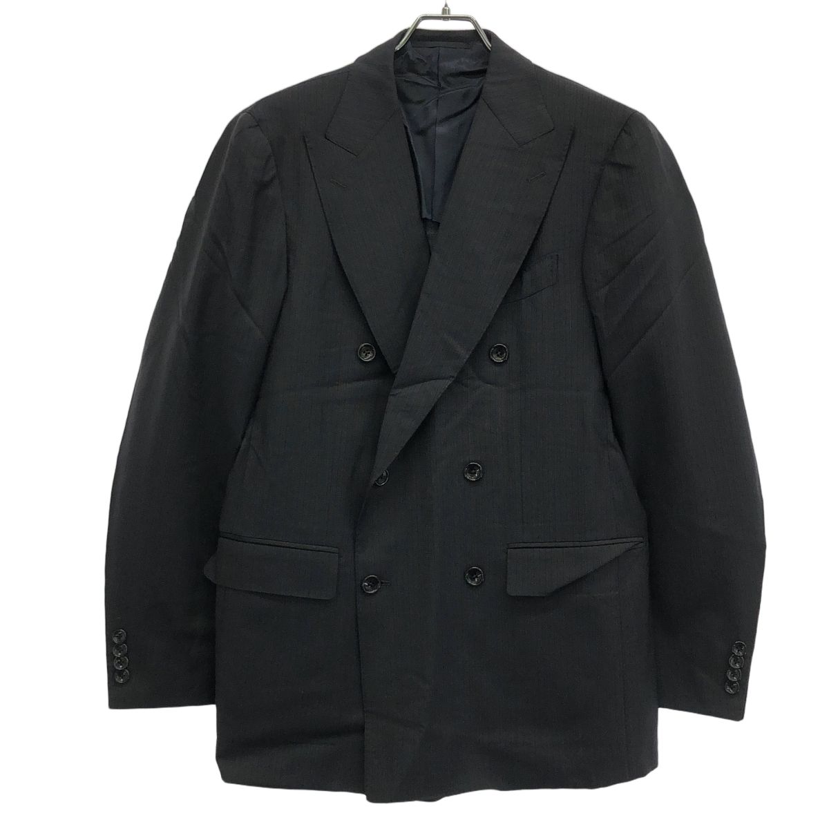 BEAMS F ビームスエフ ダブルブレストストライプセットアップスーツ 21 