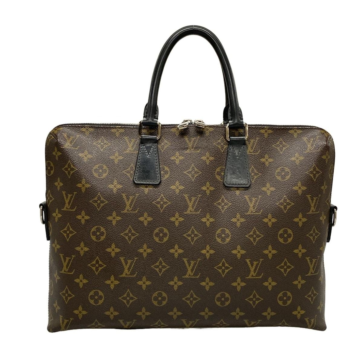 LOUIS VUITTON ルイヴィトン ビジネスバッグ モノグラムマカサー ポルトドキュマンジュール PDJ M40868 -