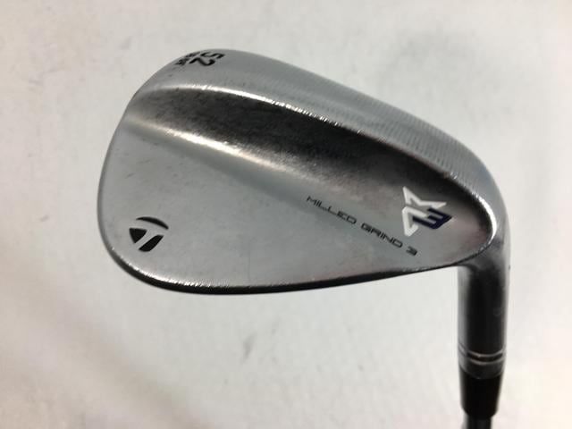 【中古ゴルフクラブ】テーラーメイド ミルド グラインド3 ウェッジ 52.09 SB 2021 D/G AW【14日間返品OK】