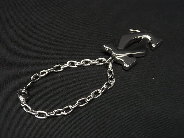 Cartier - ■新品■未使用■ Cartier カルティエ 2Cロゴ チャーム キーホルダー キーリング アクセサリー メンズ レディース シルバー系 AF8225 □新品□未使用□ Cartier カルティエ 2Cロゴ チャーム
