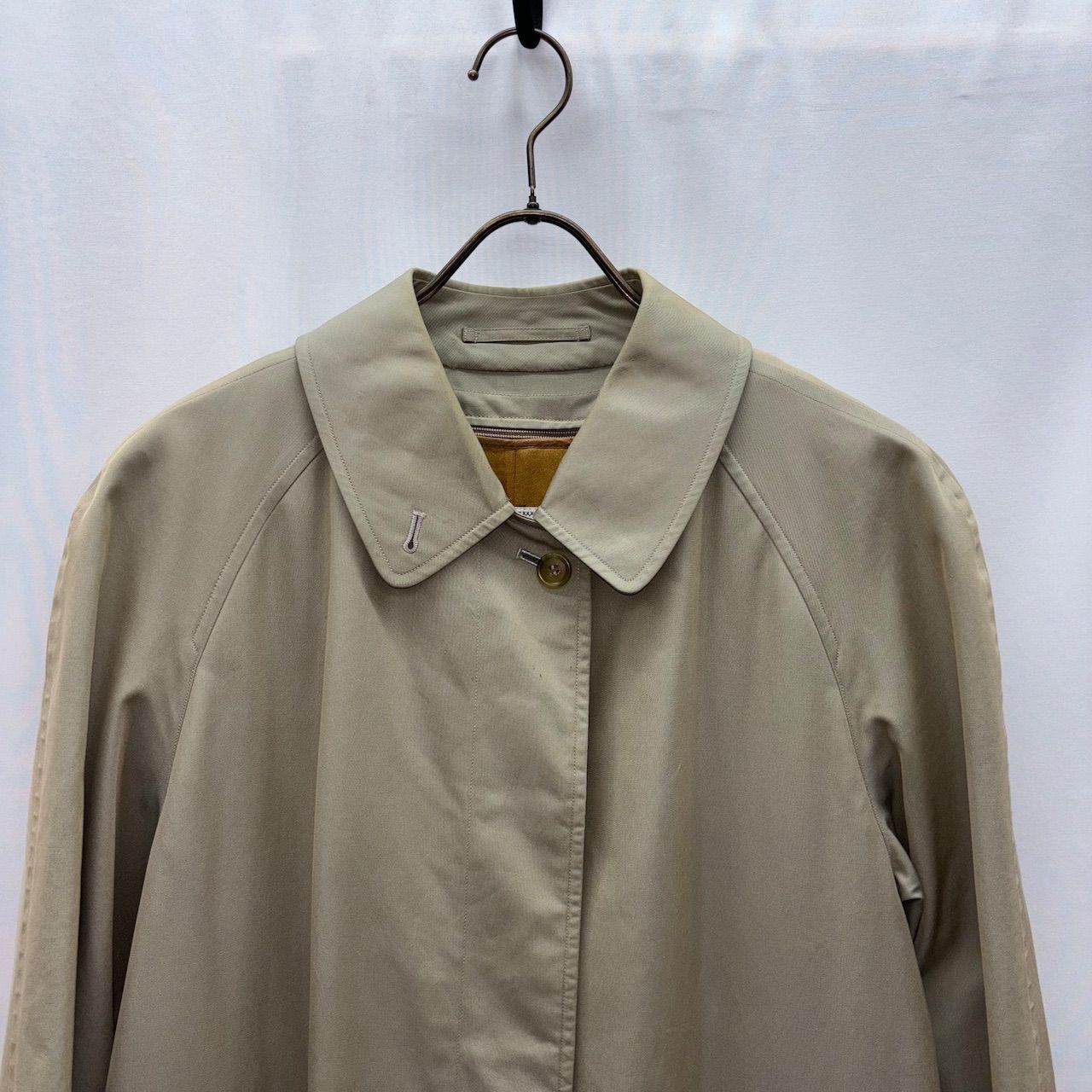 Burberrys ステンカラーコート 90s 玉虫 Burberry ステンカラーコート 玉虫色 中古・古着通販