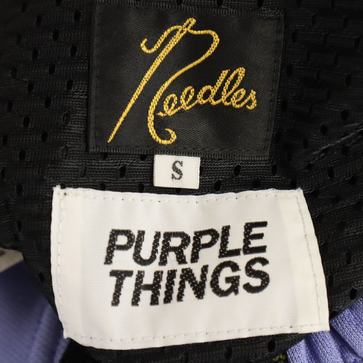 Needles ニードルズ PURPLE THINGS パープルシングス コラボ 日本製