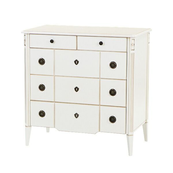 【マロングラッセ】　ロココ調四段チェスト マロングラッセ】 ロココ調四段チェスト マロングラッセ様専用