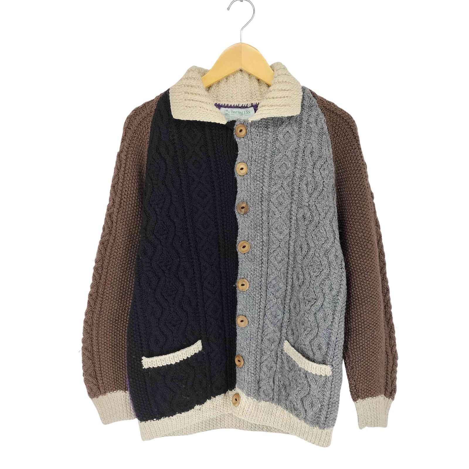 k*7様 INVERALLAN　インバーアラン　マルチカラー　クレイジーパターン インバーアラン マルチカラー クレイジーカラー インバーアラン ニット
