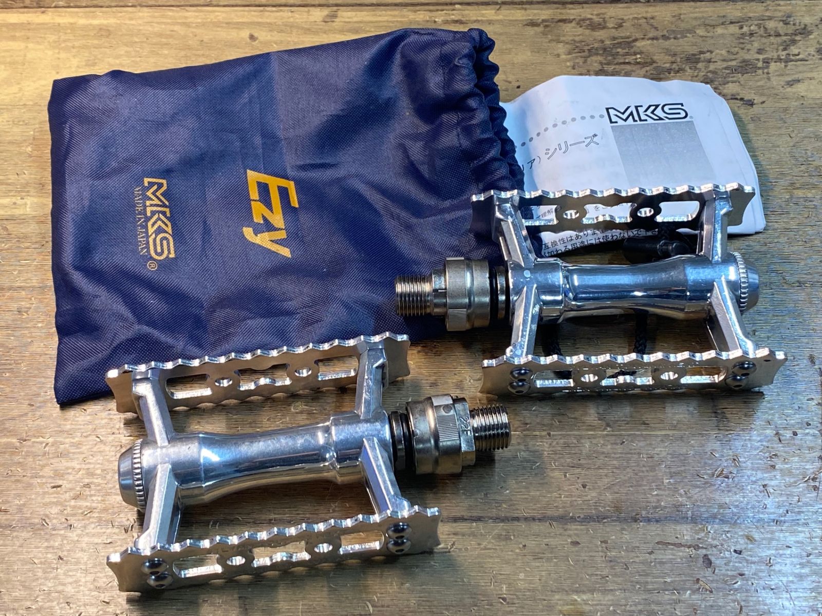 ミカシマ シルバンストリームネクスト ペダル 希少】クロムメッキ