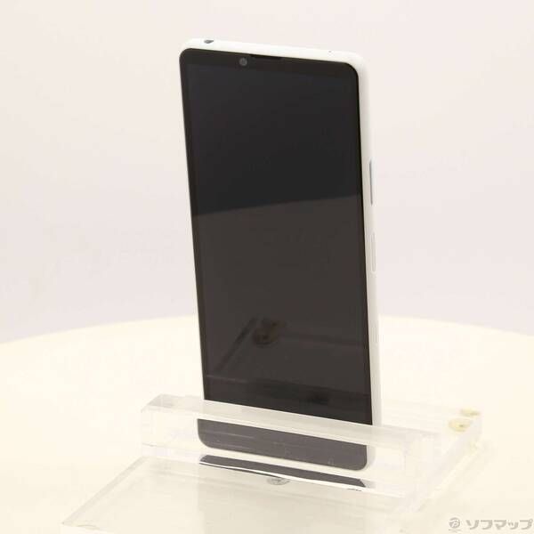 中古品〕 Xperia 10 III Lite 64GB ホワイト XQ-BT44 SIMフリー