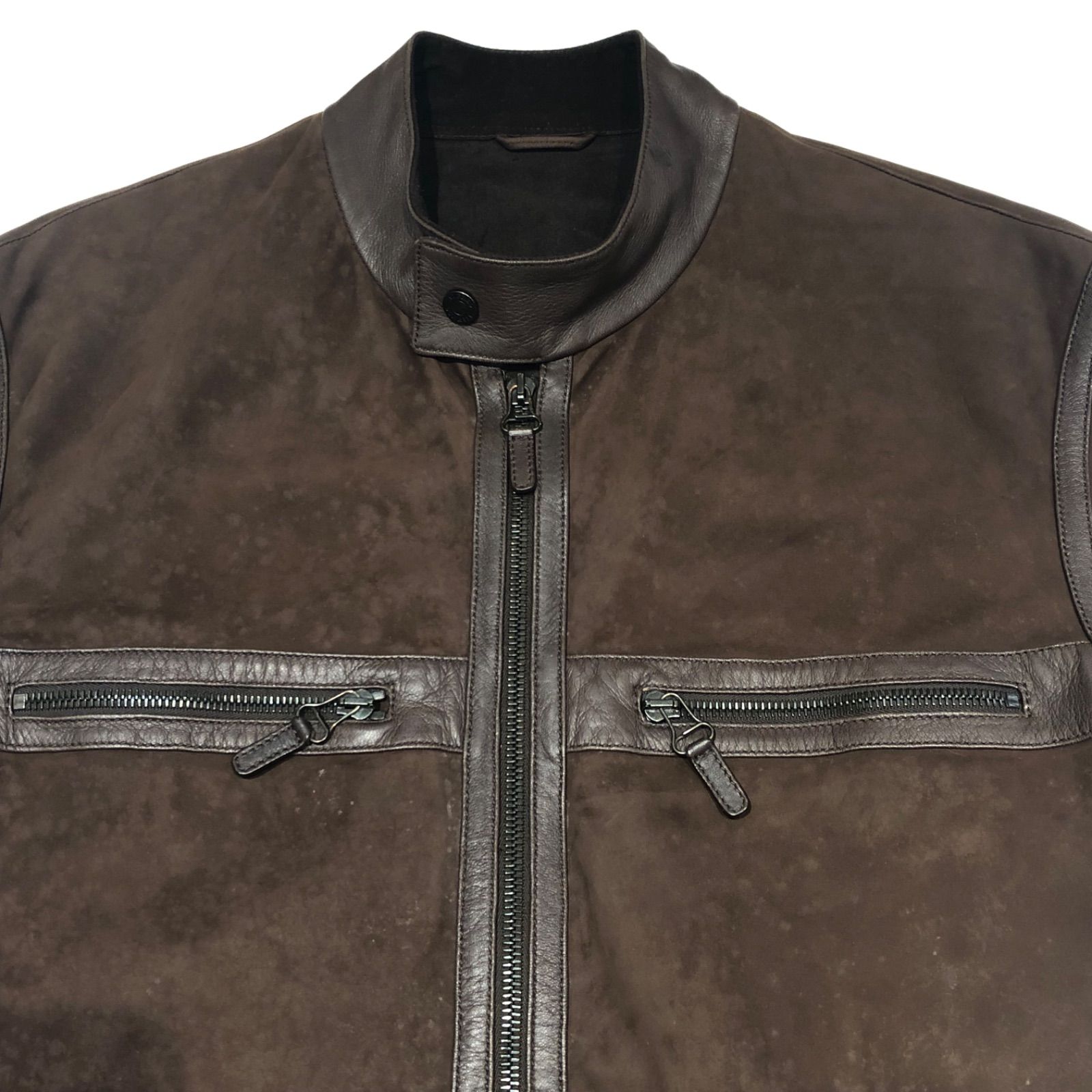 dunhill LONDON ダンヒル シングルライダース レザージャケット