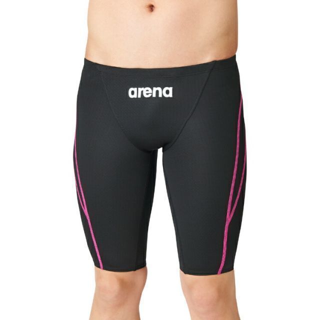 arena アリーナ ハーフスパッツ ブラック Sサイズ ARN-1022M BKPK | スポーツ スポーツ用品 水泳 スイミング スイマー 水着 競泳水着 競泳 レース用 メンズ ハーフスパッツ FINA承認モデル ニット素