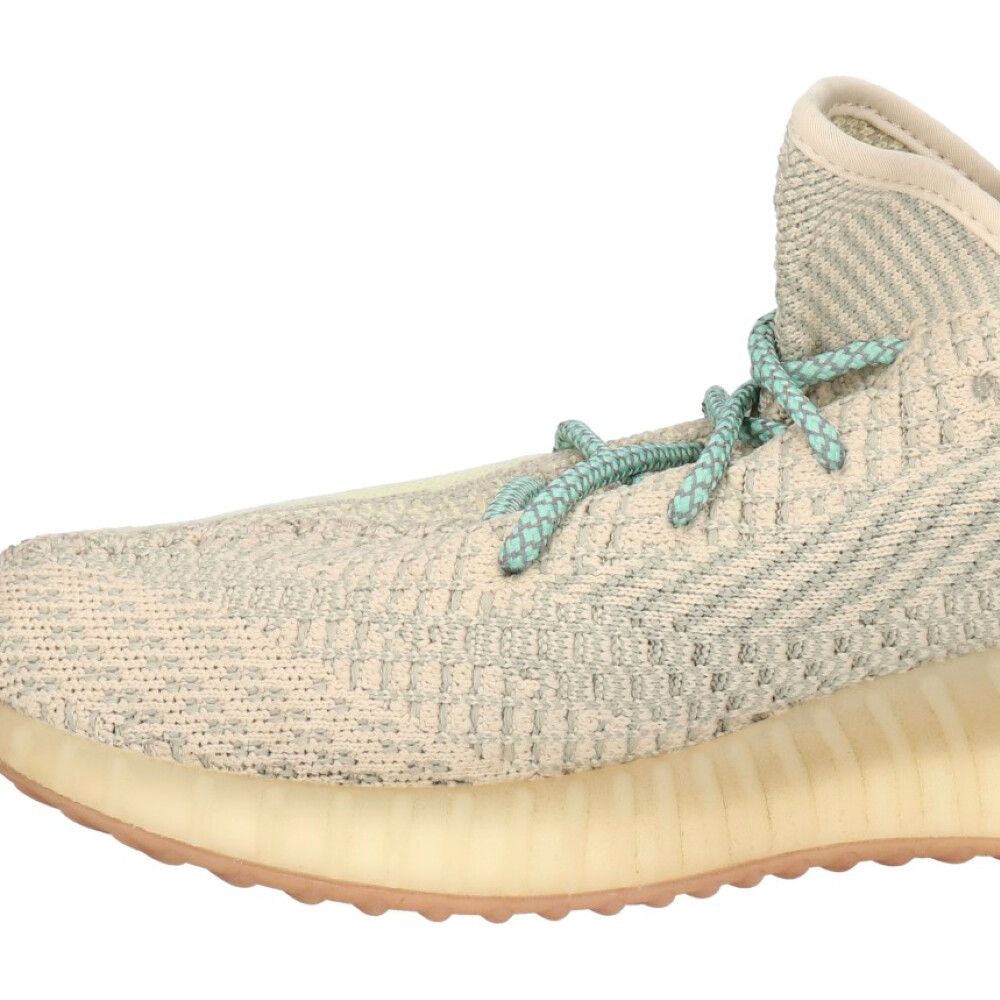 YEEZY BOOST 350 V2 US9 シトリン FW3042 - スニーカー