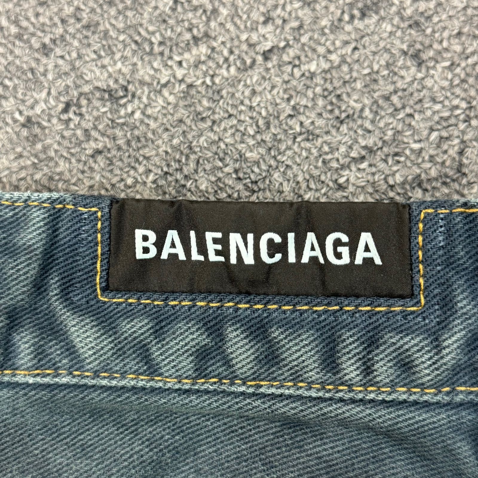 国内正規 BALENCIAGA 23SS エプロン スカート デニムパンツ