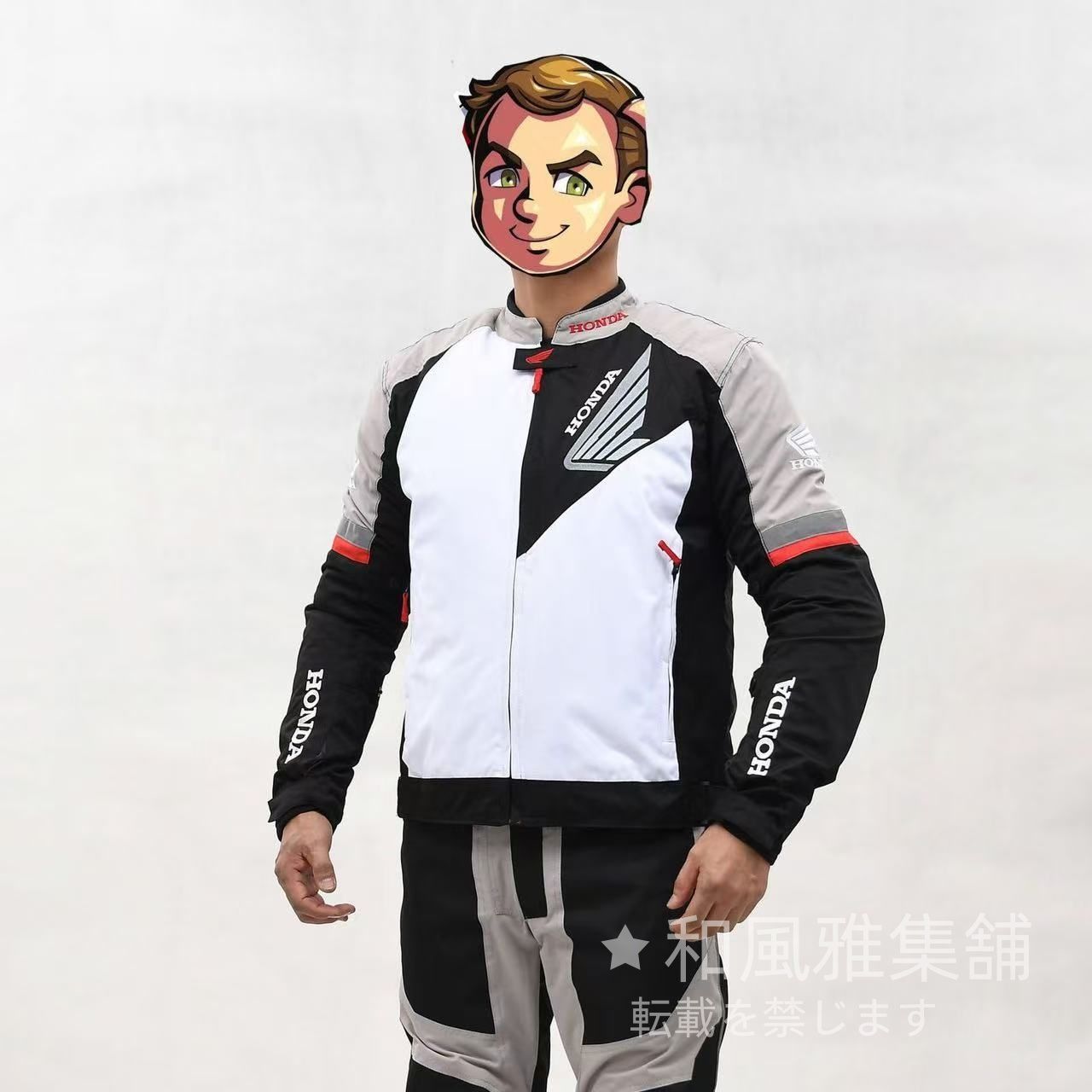 ホンダ フルメッシュ ライダースジャケット メンズM