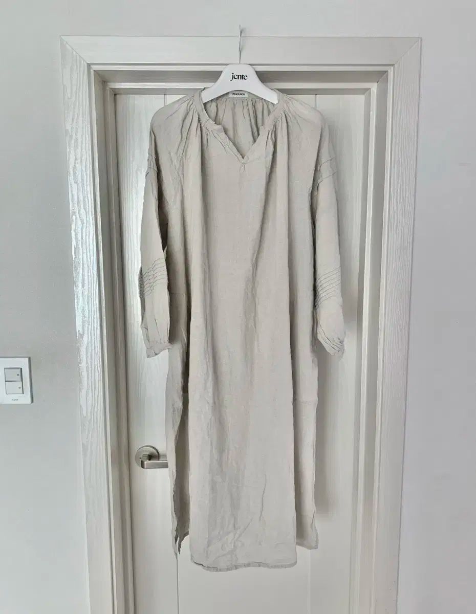 Plantation ISSEY MIYAKE イッセイミヤケ 三宅 ロング コットン リネン ドレープ ワンピース