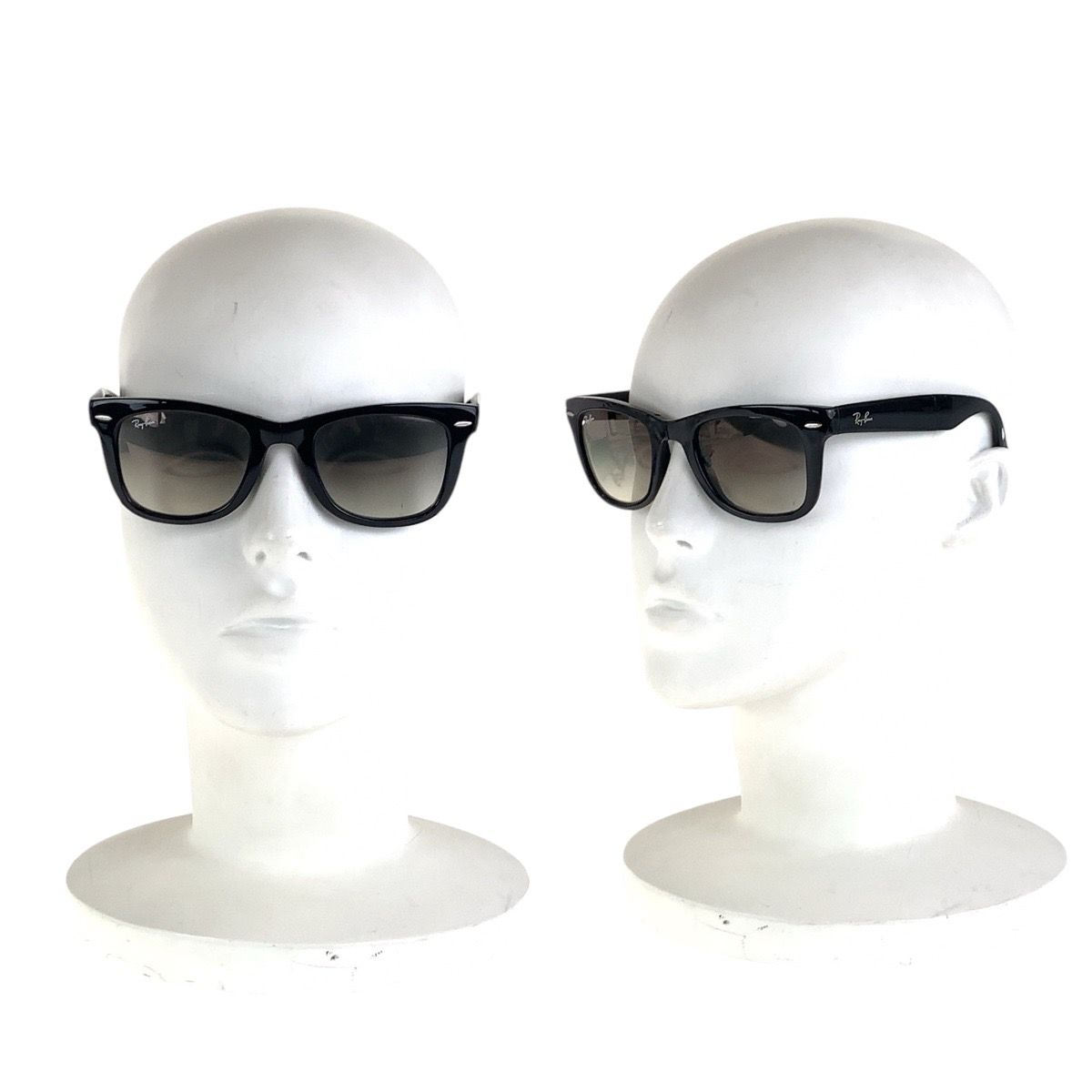 美品 Ray-Ban レイバン ブラック シルバー金具 プラスチック RB4105  