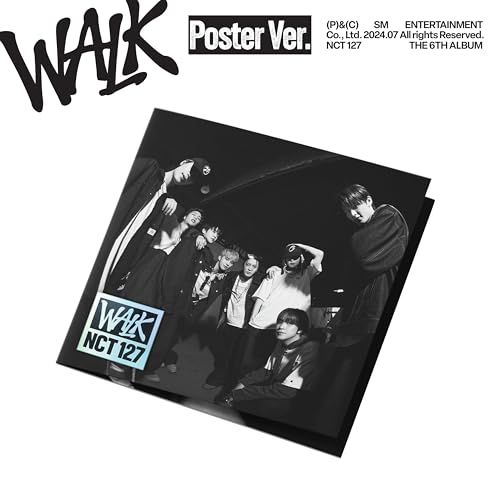 CD NCT 127 6th Full Album-WALK Poster Ver. 韓国盤 NCT 127