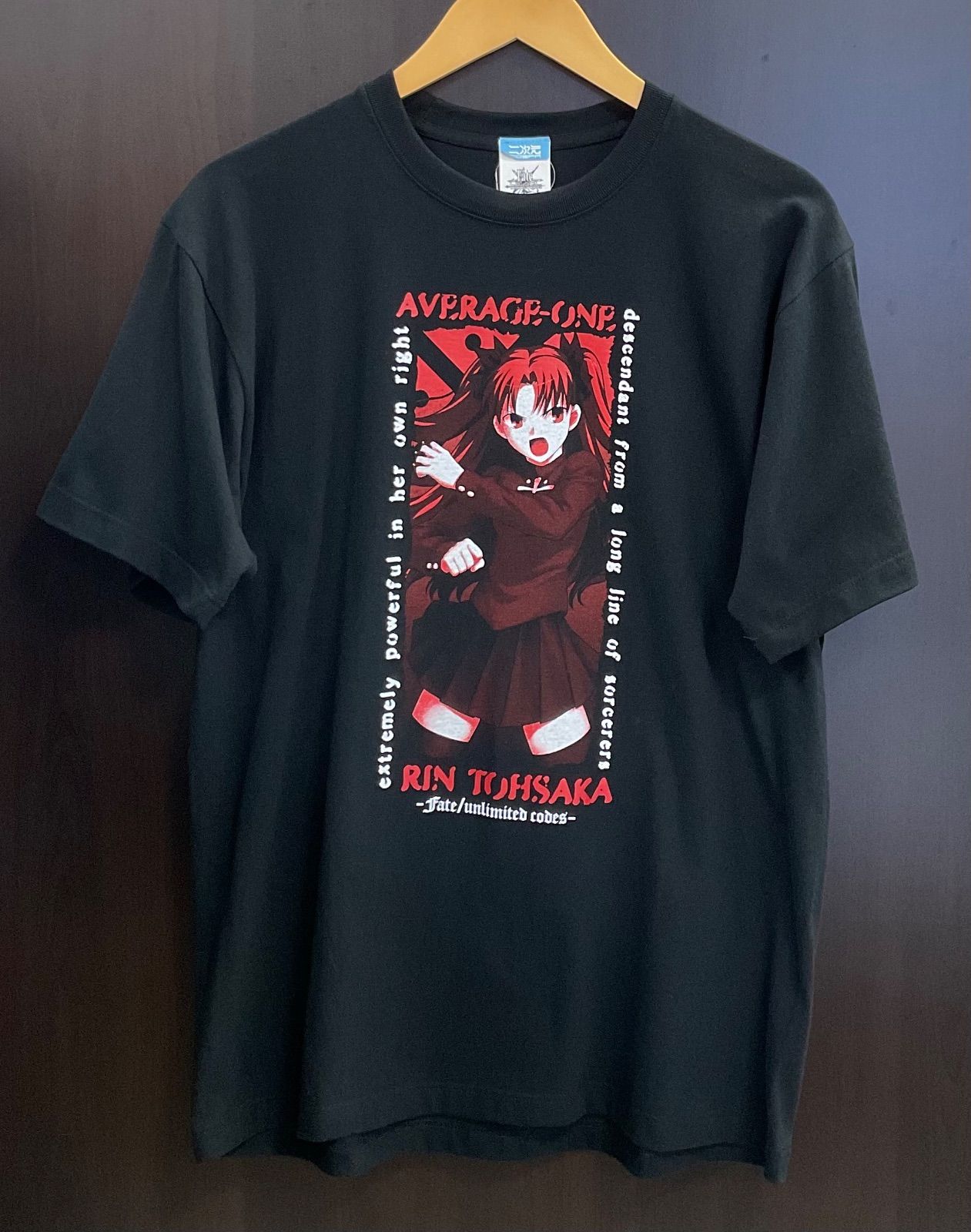 Fate 遠坂凛 二次元コスパ Tシャツ Lサイズ 未使用品 COSPA Fate 遠坂凛 二次元コスパ Tシャツ Lサイズ 未使用品 COSPA