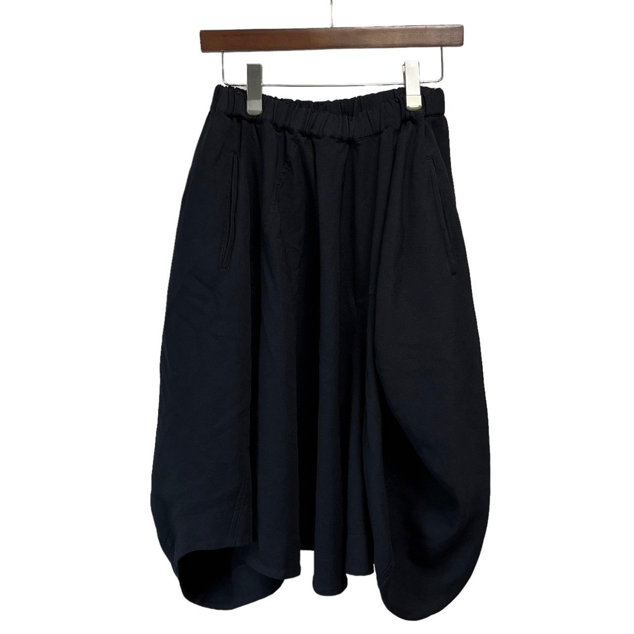 ブラックコムデギャルソン　キルティングサルエルパンツ M ブラックコムデギャルソン キルティングサルエルパンツ M ブラック