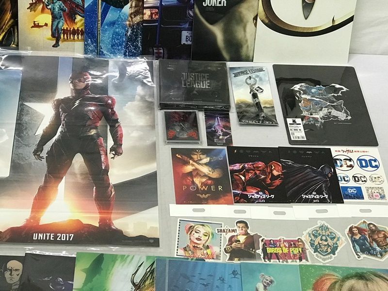 DCコミックス 映画 DCヒーロー ヴィラン パンフレット チラシ