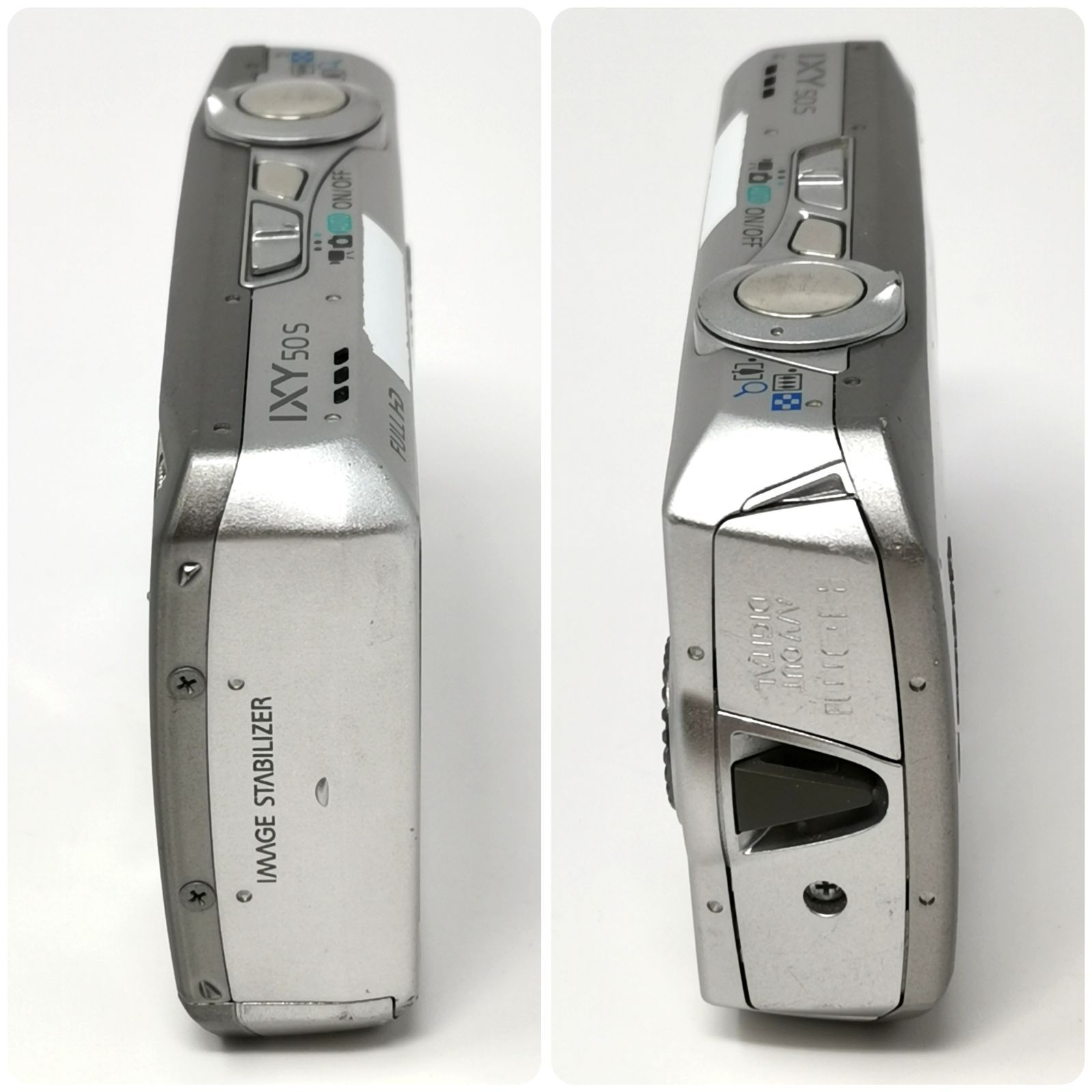 Canon キャノン IXY アウトレット S520 シルバー デジカメ 充電器なし