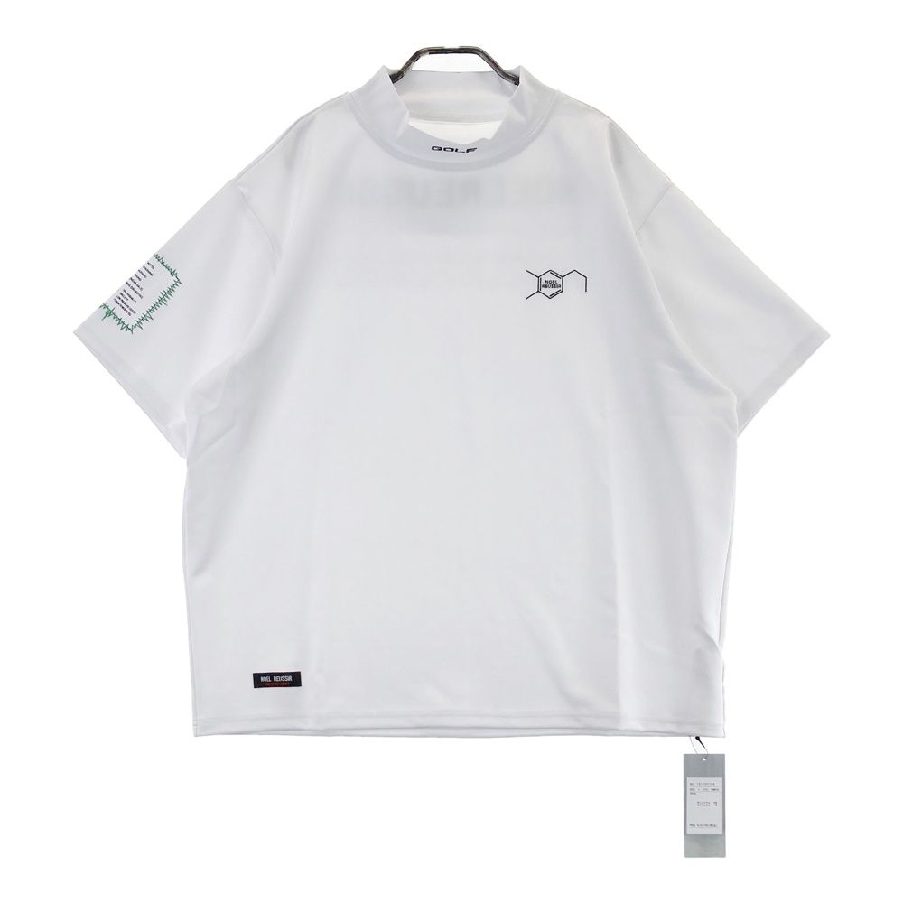サイズ：3 NOEL REUSSIR ノエルレシール  ハイネック 半袖Tシャツ  ホワイト系 [240101503846] ゴルフウェア メンズ ストスト サイズ：3 NOEL REUSSIR ノエルレシール ハイネック 半袖Tシャツ