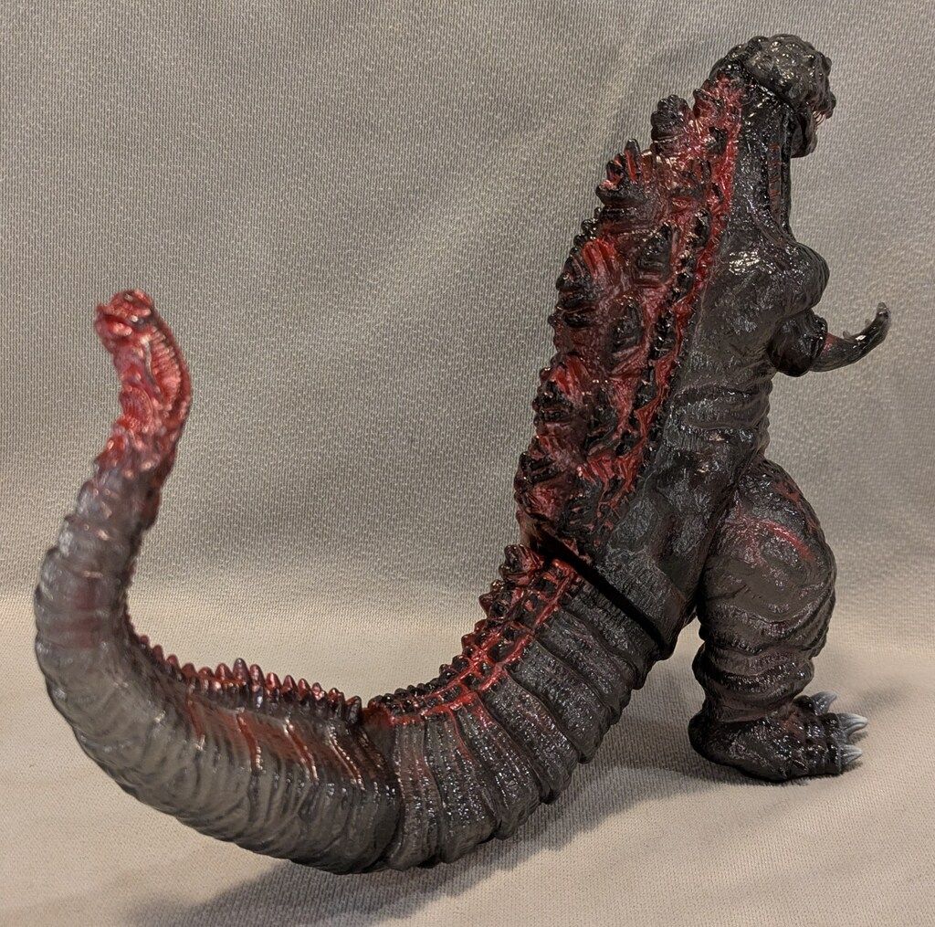 one up シン・ゴジラ 第四形態 覚醒 クリアブラック成形 2016 one up