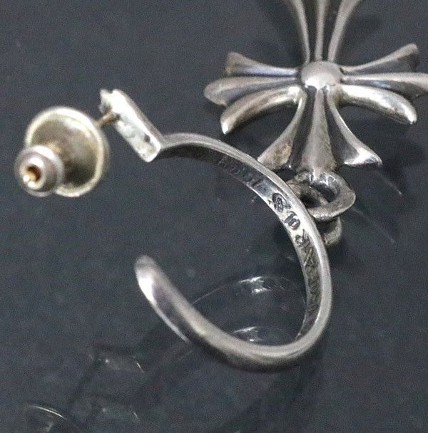 CHROME HEARTS 銀座店 クロムハーツ タイニーCHクロス フープ