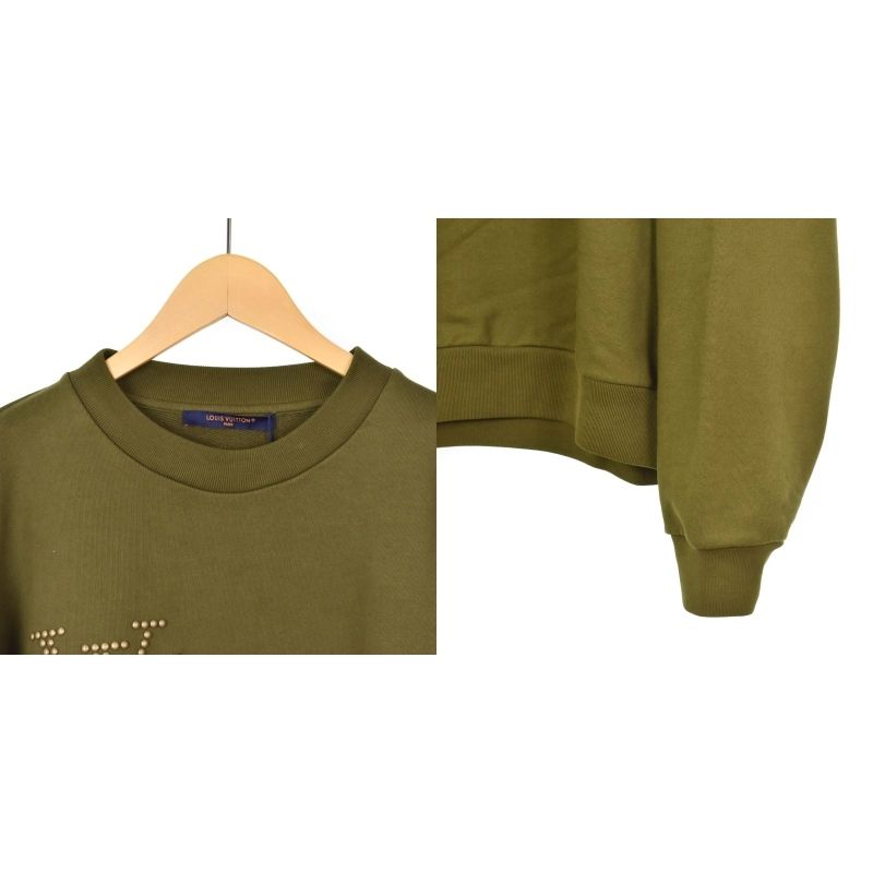 ルイヴィトン LOUIS VUITTON 24SS コットン シグネチャー クルー