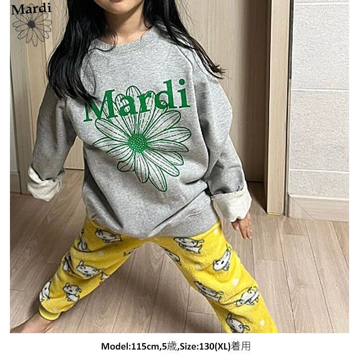 KIDS SWEATSHIRT FLOWERMARDI(※取り寄せ商品7～14日以内での配送)