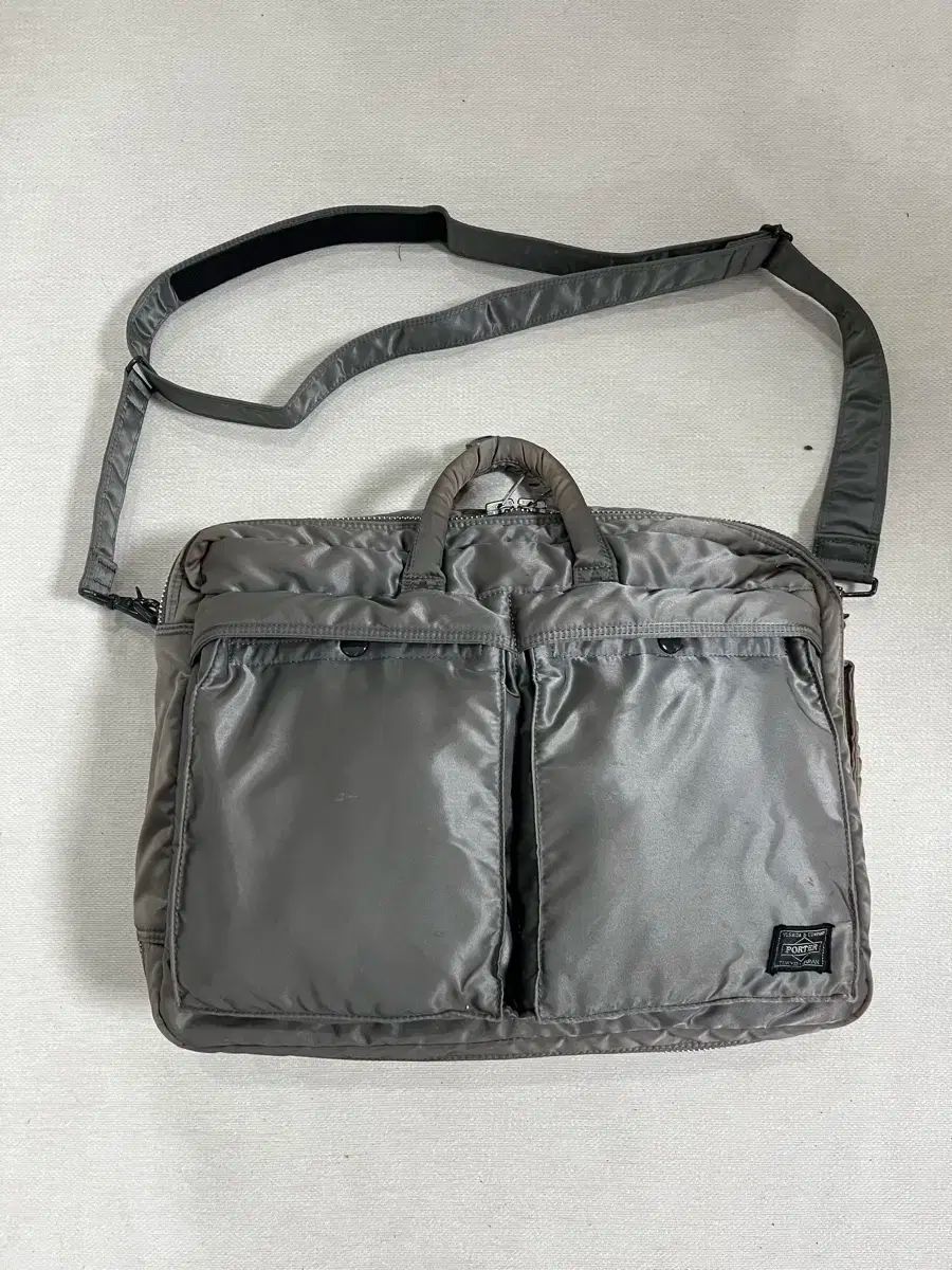 3WAYバッグ ファッション ポーター タンカー 3way シルバーグレー