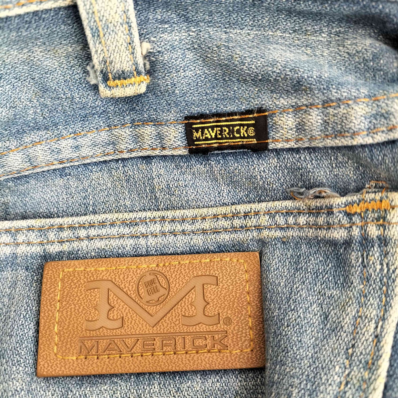 マーベリック MAVERICK MADE IN USA ブーツカットデニムパンツ SCOVILL