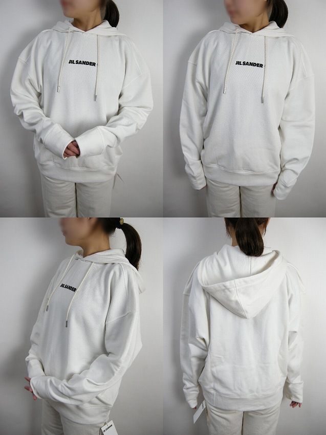 サイズXS(ゆったり 男女着用可)■新品■JIL SANDERスウェットパーカー サイズXS(ゆったり 男女着用可)□新品□JIL SANDERスウェットパーカー
