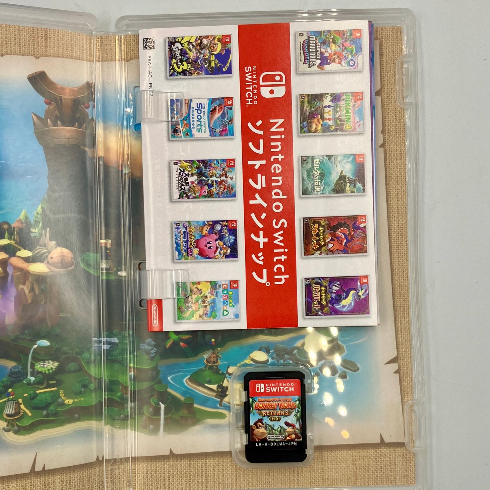 スイッチ ソフト セット ピクミン3 ドンキーコング リターンズHD まとめ売り ドンキーコング リターンズ HD Switch 新品 4,650円 中古 3,600