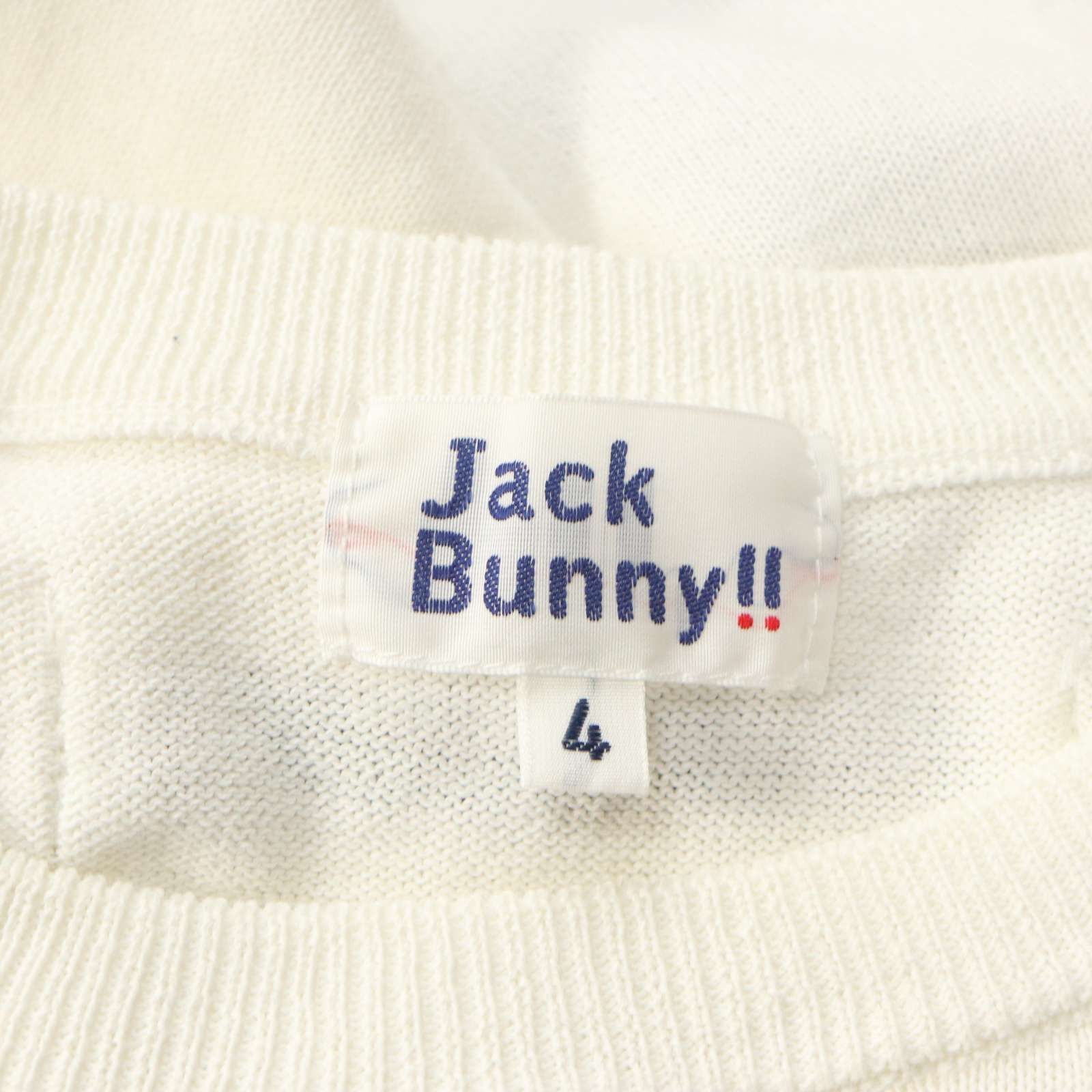 Jack Bunny ホワイト セーター