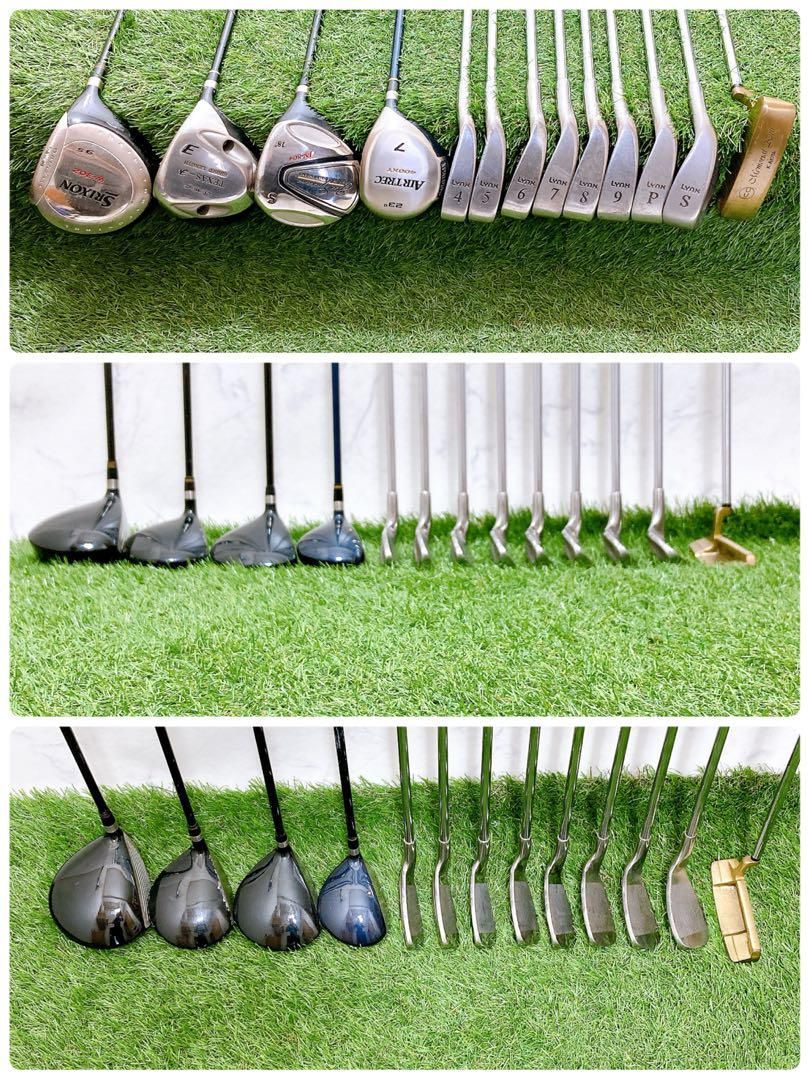 15.スリクソン　初心者オススメ　ゴルフクラブ　メンズセット　右利き　13本 15.スリクソン 初心者オススメ ゴルフクラブ メンズセット 右