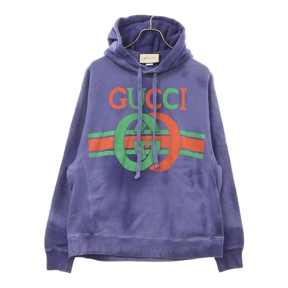GUCCI (グッチ) 19SS ヴィンテージ加工 インターロッキングG プル  