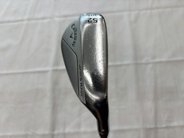 ウェッジ キャロウェイ JAWS RAW CHROME 52-10S◆DG JP ◆S200◆52 5728