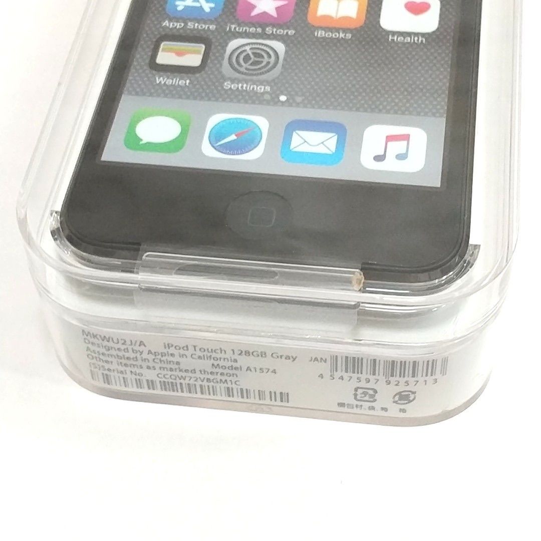 展示未使用 Apple iPod touch MKWU2J/A グレイ128GB - メルカリ