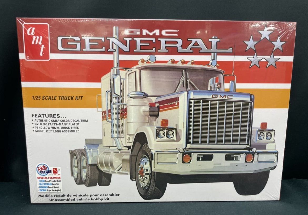 AMT1272 1/25 1976 GMC ジェネラル セミトラクター AMT プラモデル プラッツ エーエムティー トラックショップASC