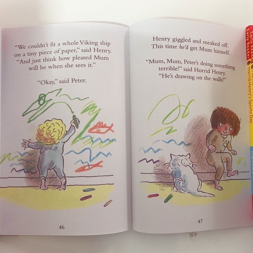 Horrid Henry Early Readers Set 25册 英語 洋書 Horrid Henry Early