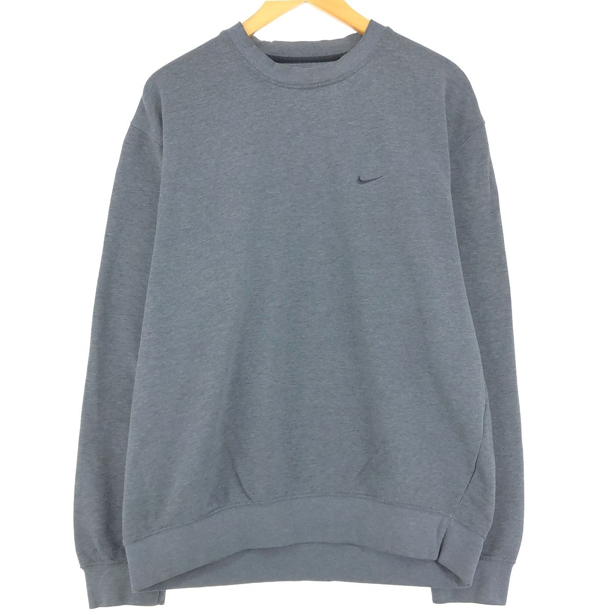 古着 00年代 ナイキ NIKE ワンポイントロゴスウェットシャツ トレーナー メンズXL/eaa427053