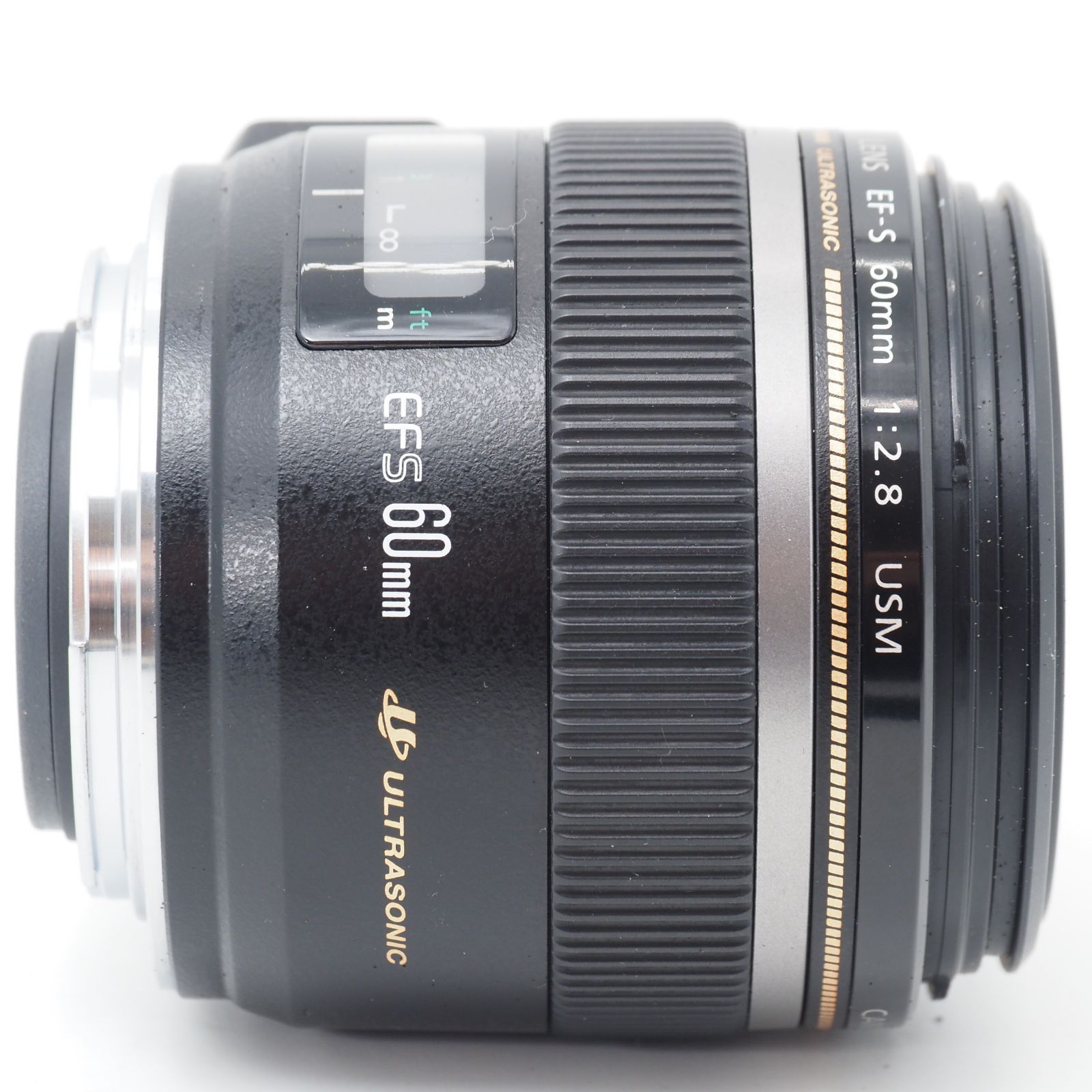 100344☆極上品☆Canon 単焦点マクロレンズ EF-S60mm F2.8マクロ USM