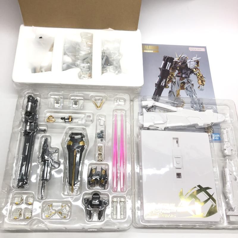 中古】開封)METAL BUILD ガンダムアストレイ ゴールドフレーム