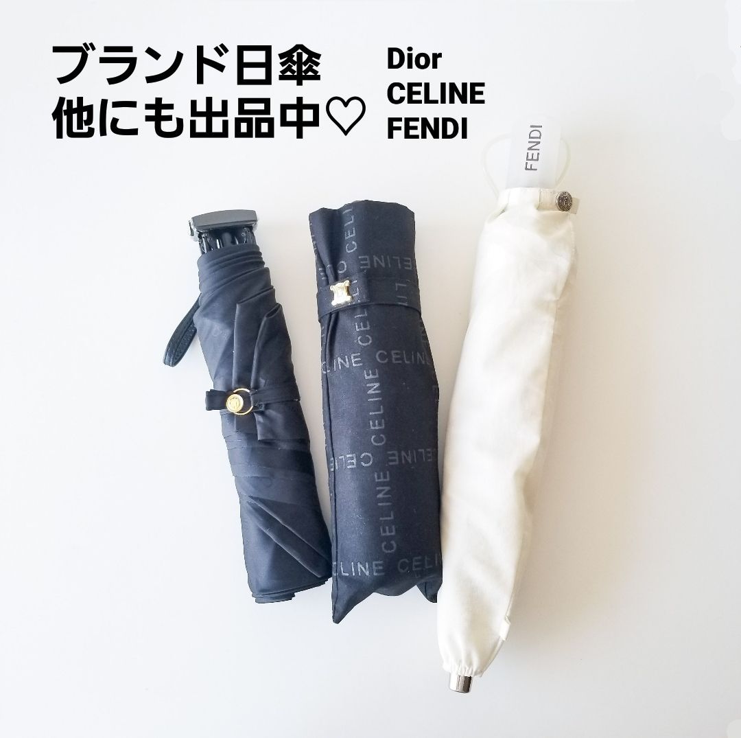 CELINE セリーヌ 日傘 折りたたみ傘 - ファッション小物