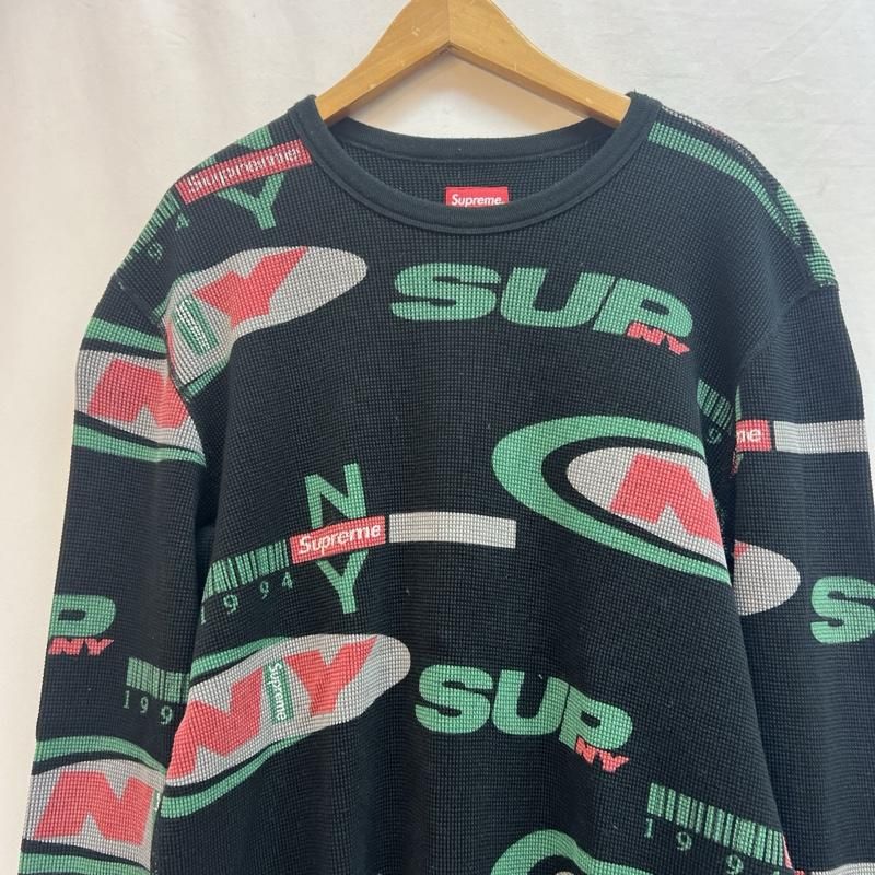【500円引きクーポン】 Supreme シュプリーム Tシャツ 長袖 18AW NY WAFFLE THERMAL スケートボード
