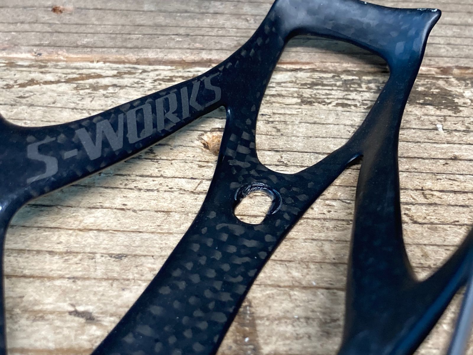 【美品使用少】S-WORKS カーボンボトルケージ 2個セット スペシャライズド JF528 スペシャライズド SPECIALIZED S-WORKS カーボン ボトル