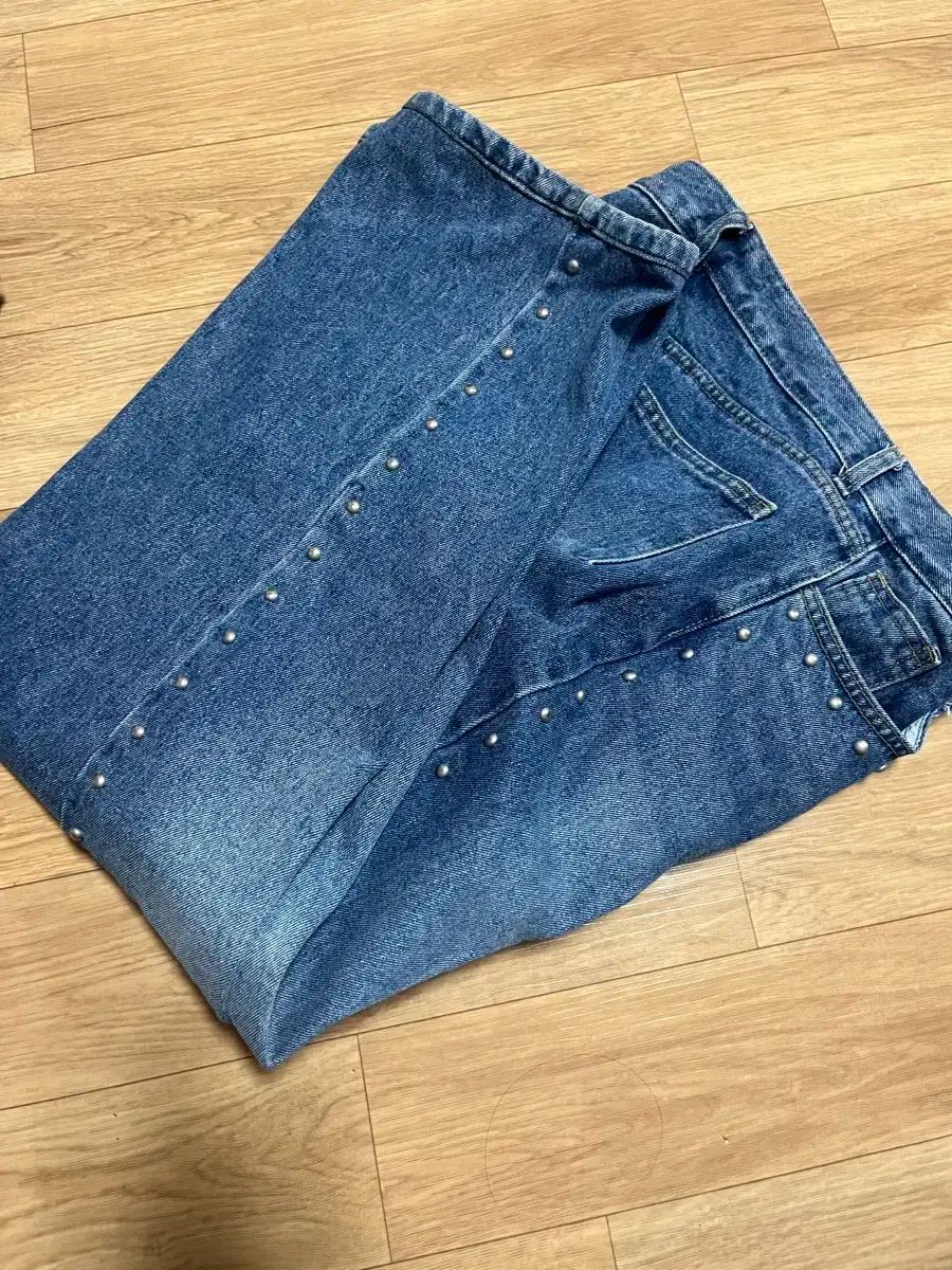 ポリシュエム スタッズ デニム size1