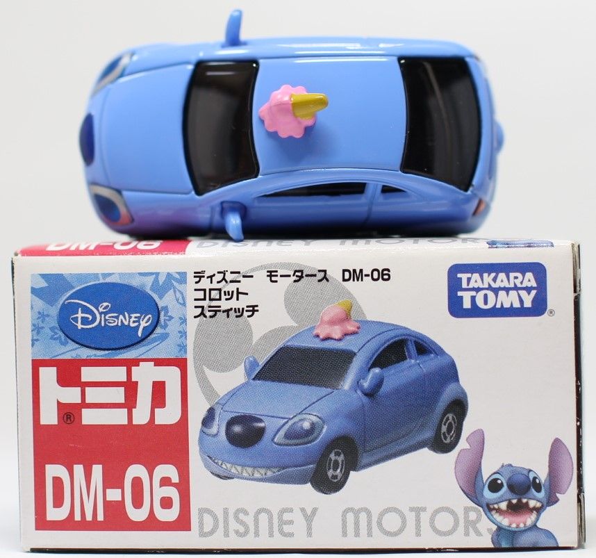 a*i様 ディズニーモーターストミカ DM-EX04 スティッチ　ディズニースト ミニカーショップ ケンボックス ディズニートミカ☆DM-EX04