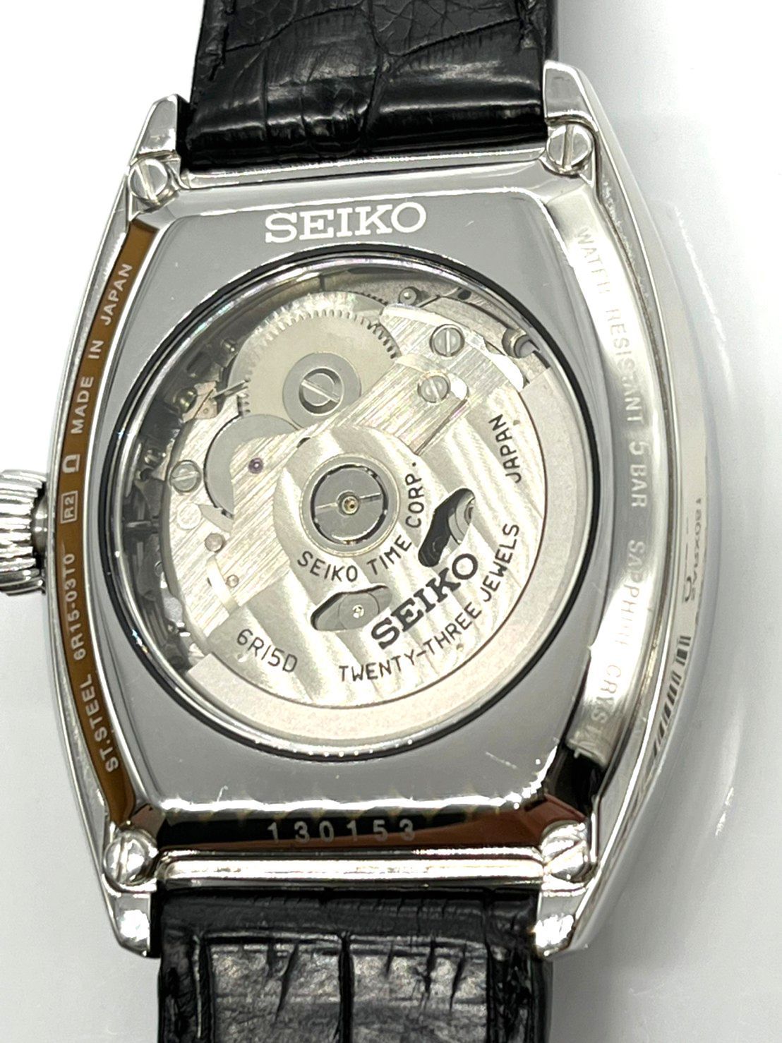 美品】SEIKO プレサージュ SARX051 自動巻き メンズ 白文字盤 - メルカリ