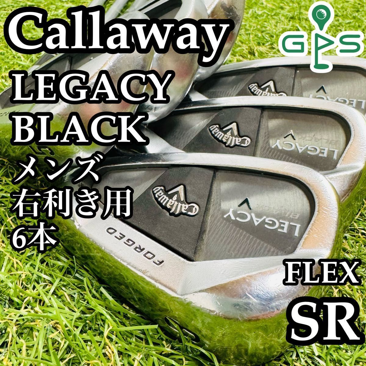 希少美品　キャロウェイレガシーブラックアイアンセット Callaway キャロウェイ レガシーブラック アイアン 7本 セット