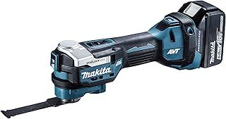 マキタ Makita 充電式マルチツール 18V6Ah バッテリ 充電器 ケース付 TM52DRG 青